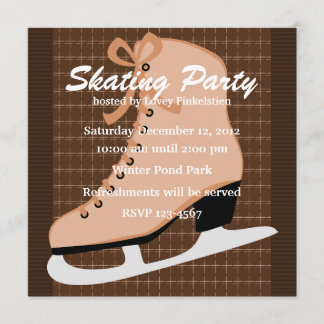 Invitation Patins et Twitter