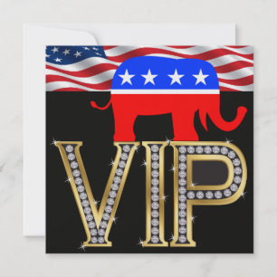 Invitation patriotique politique républicaine - SR