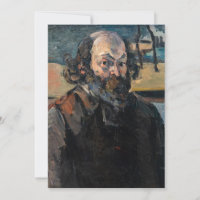 Paul Cezanne - Autoportrait