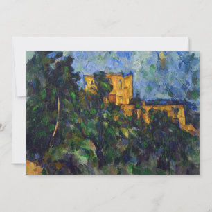 Invitation Paul Cezanne - Château Noir