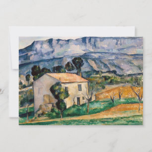 Invitation Paul Cezanne - Maison en Provence