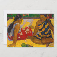 Paul Gauguin - Femmes tahitiennes / Parau Api