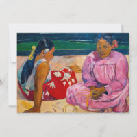 Paul Gauguin - Femmes tahitiennes sur la plage