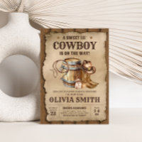 Pays Western Cowboy Baby shower