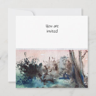 INVITATION PAYSAGE DE MAREMMA / PAYSAGE DE TOSCANE