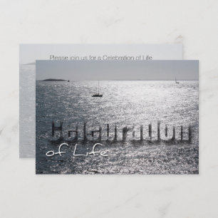 Invitation Paysage marin 1 Célébration de la vie Service comm