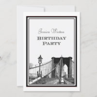 Paysage urbain de NYC Pont de Brooklyn #2 Fête d'a