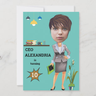 Invitation PDG BusinessWOMAN Photo Sensational FUN Anniversai