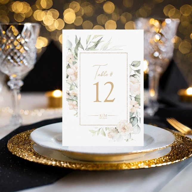 Invitation Pearl Blush Floral Elegance Numéro de tableau ID98 (Créateur téléchargé)