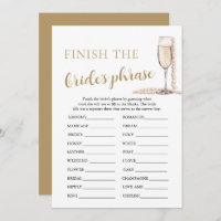 Pearls et Prosecco Terminer le jeu de mots de la m