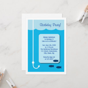 Invitation Pêche à haute vitesse