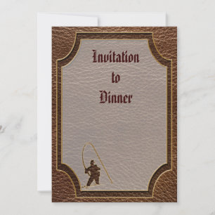 Invitation Pêcheur de Leather Look