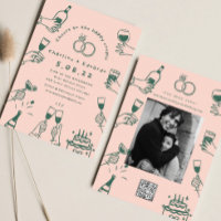 Peinture à main Mariage d'art contemporain