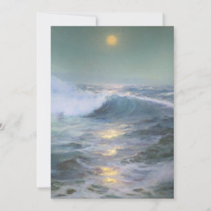 Invitation Peinture au coucher du soleil apaisante