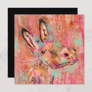 Invitation peinture d'âne