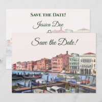 Peinture du Grand Canal, Venise, Italie Mariage