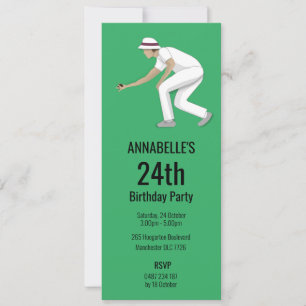 Invitation Pelouse Bowls