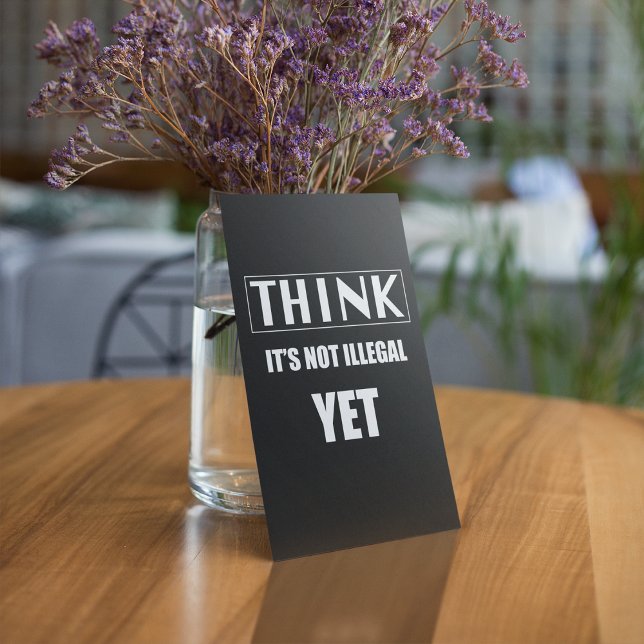 Invitation Pense Que Ce N'Est Pas Encore Illégal (Créateur téléchargé)