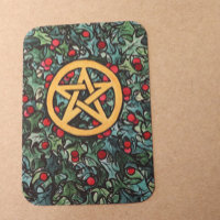 Pentagramme de Yule païen