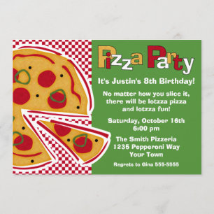 Invitation Pepperoni Pizza