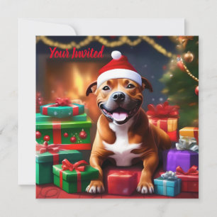Invitation "Père Noël Paws : une surprise festive pour les jo