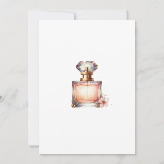 Invitation perfum letter