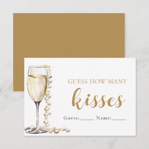 Invitation Perles et Procuco Guider Combien de Baisers Jeu