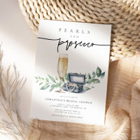 Perles et Prosecco Elegant Fête des mariées Or