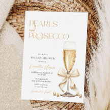 Perles & Prosecco Fête des mariées minimale or