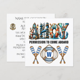 INVITATION PERMISSION DE MONTER A BORD