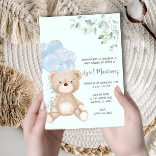 Invitation Personalizada Boy Baby shower Invitación