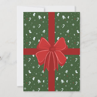 Invitation Personalized Christmas Card for a Unique Holiday