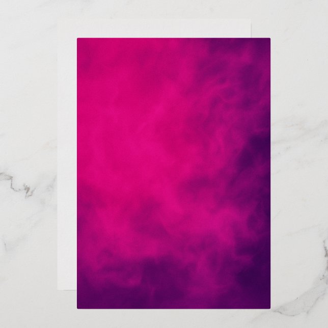 Invitation personnalisable avec feuille de papier  (Recto/Verso)