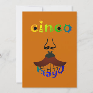 Invitation Personnalisable de Cinco De Mayo