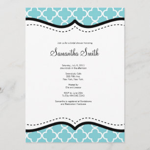 Invitation personnalisable de Fête de la mariée