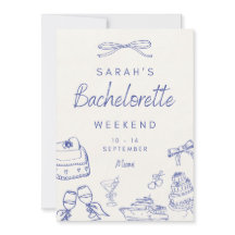 Invitation personnalisable pour enterrement de vie