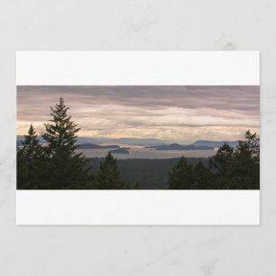 Invitation personnalisable : San Juan Islands Pano
