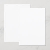 Personnalisé 8,9 cm x 12,7 cm Semi-Brilant | Haute