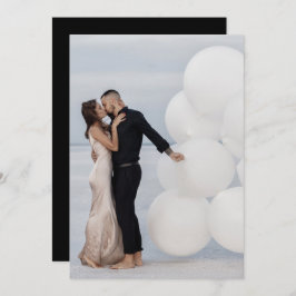 Invitation Personnalisé Ajouter Propre Photo Image Mariage En