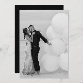 Invitation Personnalisé Ajouter Propre Photo Image Mariage En