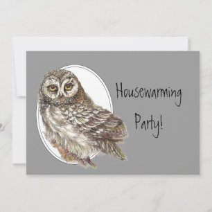 Invitation personnalisé avec hibou