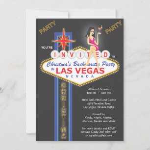 Invitation Personnalisé Christina Girls Night Out