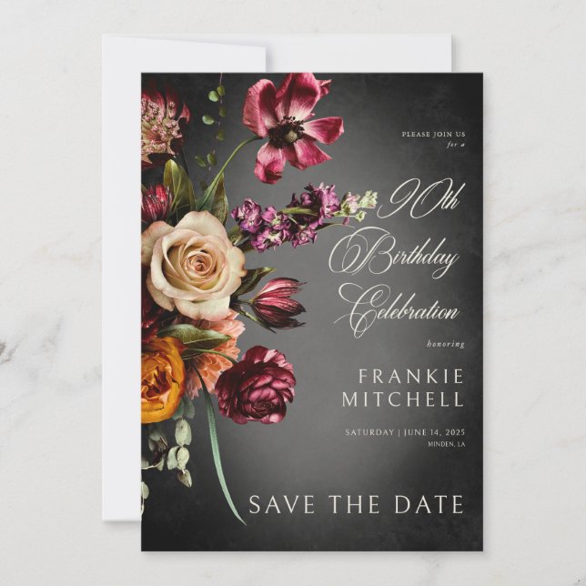 Invitation PERSONNALISÉ - Crockett (Devant)