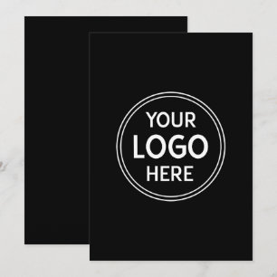 Invitation Personnalisé, Moderne, Élégant, Monochrome, QR Cod