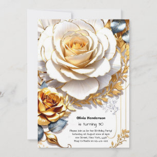 Invitation personnalisée 30e anniversaire