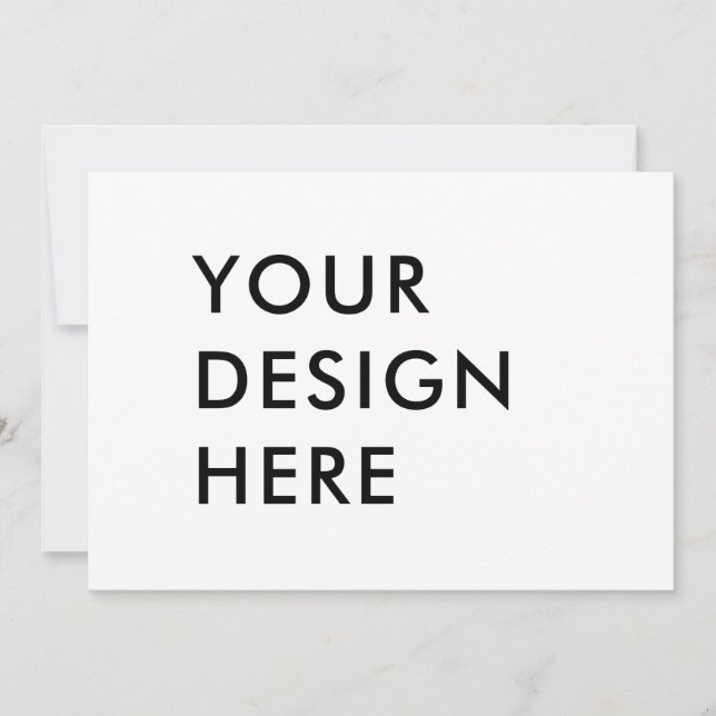 invitation personnalisée d'impression 7x5 (Devant)