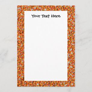 Invitation personnalisée KRW Candy Corn 5x7
