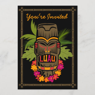 Invitation personnalisée par Luau de Tiki