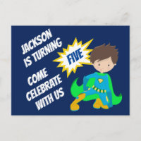 Invitation personnalisée pour l'anniversaire d'un