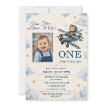 Invitation personnalisée pour le premier anniversa
